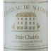 Jean Durup & Fils Chateau de Maligny Petit Chablis 2018 Front Label