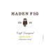 Haden Fig Croft Vineyard Pinot Noir 2018 Front Label