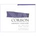 Corison Kronos Vineyard Cabernet Sauvignon 2020 Front Label