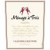 Menage a Trois Red Blend 2015 Front Label