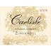Carlisle Sonoma County Zinfandel 2008 Front Label