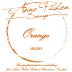 Anne Pichon Sauvage Orange 2020 Front Label