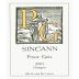 Sineann Pinot Gris 2002 Front Label