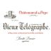 Domaine du Vieux Telegraphe Chateauneuf-du-Pape La Crau Rouge (1.5 Liter Magnum) 2021 Front Label
