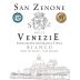 San Zenone delle Venezie Bianco 2016 Front Label