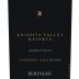 Beringer Knights Valley Reserve Cabernet Sauvignon 2018 Front Label