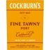 Cockburn's Fine Tawny Front Label