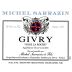 Domaine Sarrazin Givry Sous La Roche Rouge 2018 Front Label