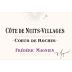 Frederic Magnien Cote de Nuits Coeur de Roches Rouge 2015 Front Label