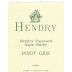 Hendry Pinot Gris 2021 Front Label