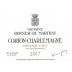 Bonneau du Martray Corton Charlemagne Grand Cru (375ML half-bottle) 2017 Front Label