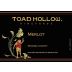 Toad Hollow Merlot 2016 Front Label