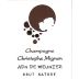 Christophe Mignon Brut Nature ADN de Meunier Front Label