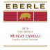 Eberle Muscat Canelli 2019 Front Label