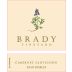 Brady Vineyard Cabernet Sauvignon 2020 Front Label