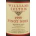 Williams Selyem Mendocino Pinot Noir 1999 Front Label