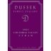 Woodhouse Family Cellars Dussek Syrah 2003 Front Label