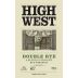 High West Distillery Double Rye Whiskey Front Label