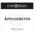 Emporium Appassimento Rosso Salento 2015 Front Label