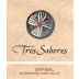 Tres Sabores Zinfandel 2018 Front Label