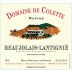 Domaine de Colette Beaujolais-Lantignie Nature 2021 Front Label