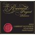 The Reinert Project Atlas Peak Cabernet Sauvignon 2012 Front Label