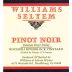 Williams Selyem Rochioli Riverblock Vineyard Pinot Noir 1999 Front Label