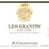 M. Chapoutier Saint-Joseph Les Granits Rouge 2012 Front Label