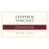 Stephen Vincent North Coast Crimson Red Blend 2018 Front Label