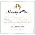 Menage a Trois Chardonnay 2018 Front Label