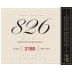 Vineyard Block Estate Block 826 Reserve Pinot Noir 2017 Front Label
