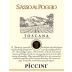 Piccini Sasso al Poggio 2016 Front Label