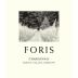 Foris Chardonnay 2015 Front Label
