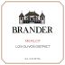 Brander Merlot 2021 Front Label