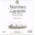 Martinez Lacuesta Crianza 2012 Front Label
