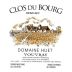 Domaine Huet Clos du Bourg Demi-Sec (375ML half-bottle) 2022 Front Label