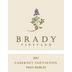 Brady Vineyard Cabernet Sauvignon 2017 Front Label