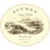 Acumen Mountainside Red 2013 Front Label