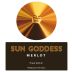 Sun Goddess by Mary J Blige Merlot 2018 Front Label