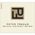 Peter Franus Red Hills Red Wine 2012 Front Label