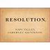 Branham Estate Wines Resolution Cabernet Sauvignon 2018 Front Label