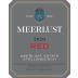 Meerlust Red Blend 2020 Front Label