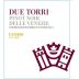 DueTorri Pinot Noir 2019 Front Label