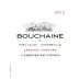 Bouchaine Landucci Vineyard Cabernet Sauvignon 2012 Front Label