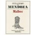 Guillermo de Mendoza Malbec (OU Kosher) 2021 Front Label