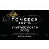 Fonseca Vintage Port 2003 Front Label