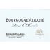 Domaine Buisson-Charles Aligote Sous le Chemin 2019 Front Label