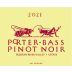 Porter-Bass Pinot Noir 2021 Front Label