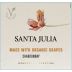 Santa Julia Organic Chardonnay 2023 Front Label