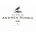 Benjamin Romeo La Vina de Andres Romeo 2001 Front Label